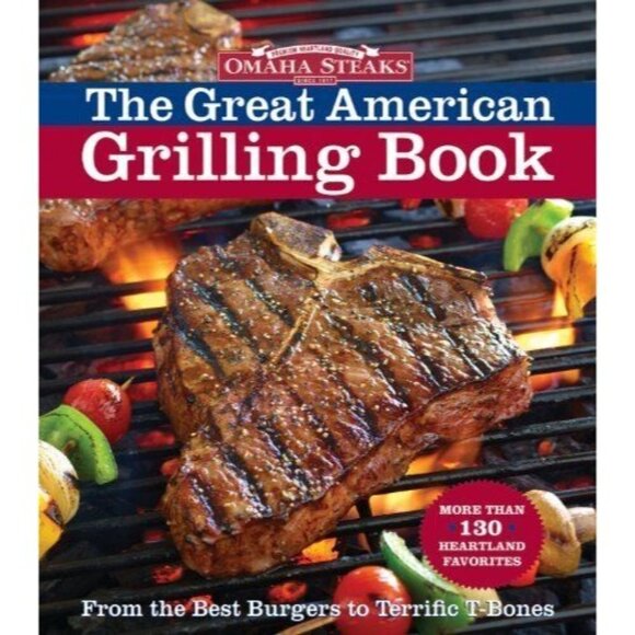 Omaha Steaks the Great American Grilling Book Hardcover Cookbook EUC - Picture 1 of 1
